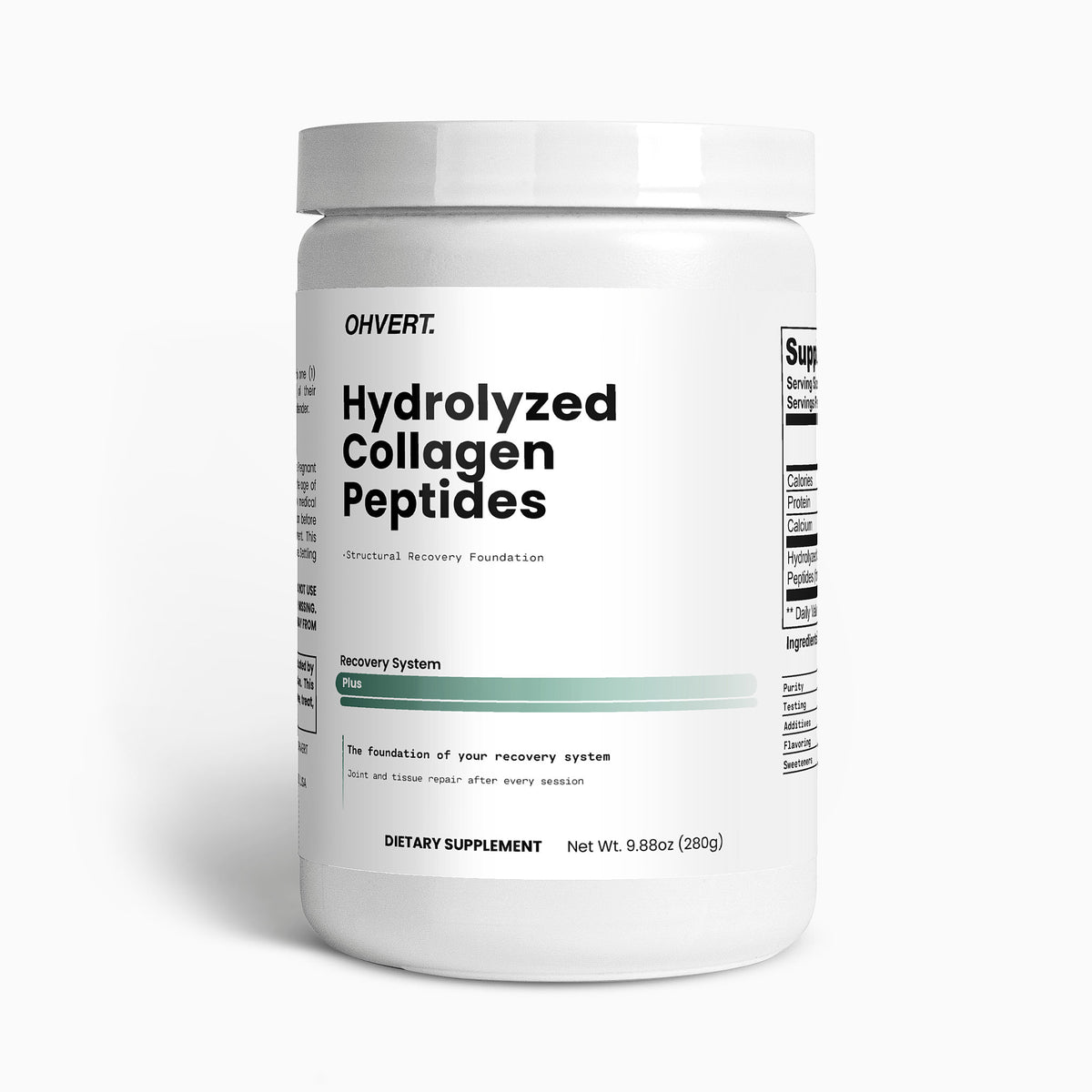 Recovery System Plus Grass-Fed Hydrolyzed Collagen Peptides