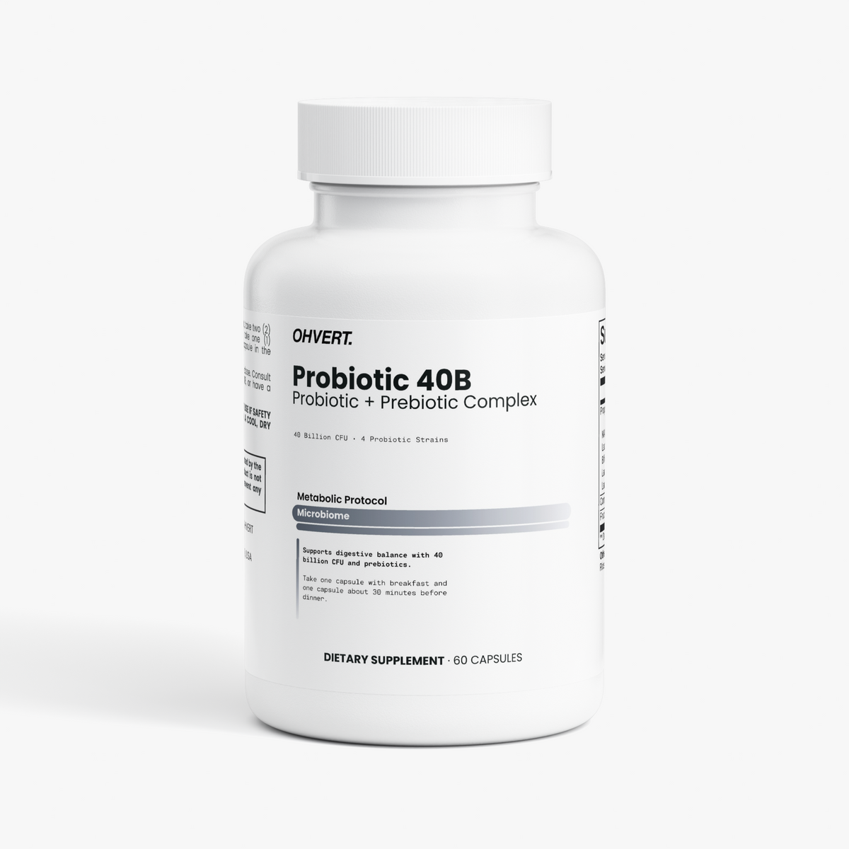OHVERT Probiotic 40B - Microbiome