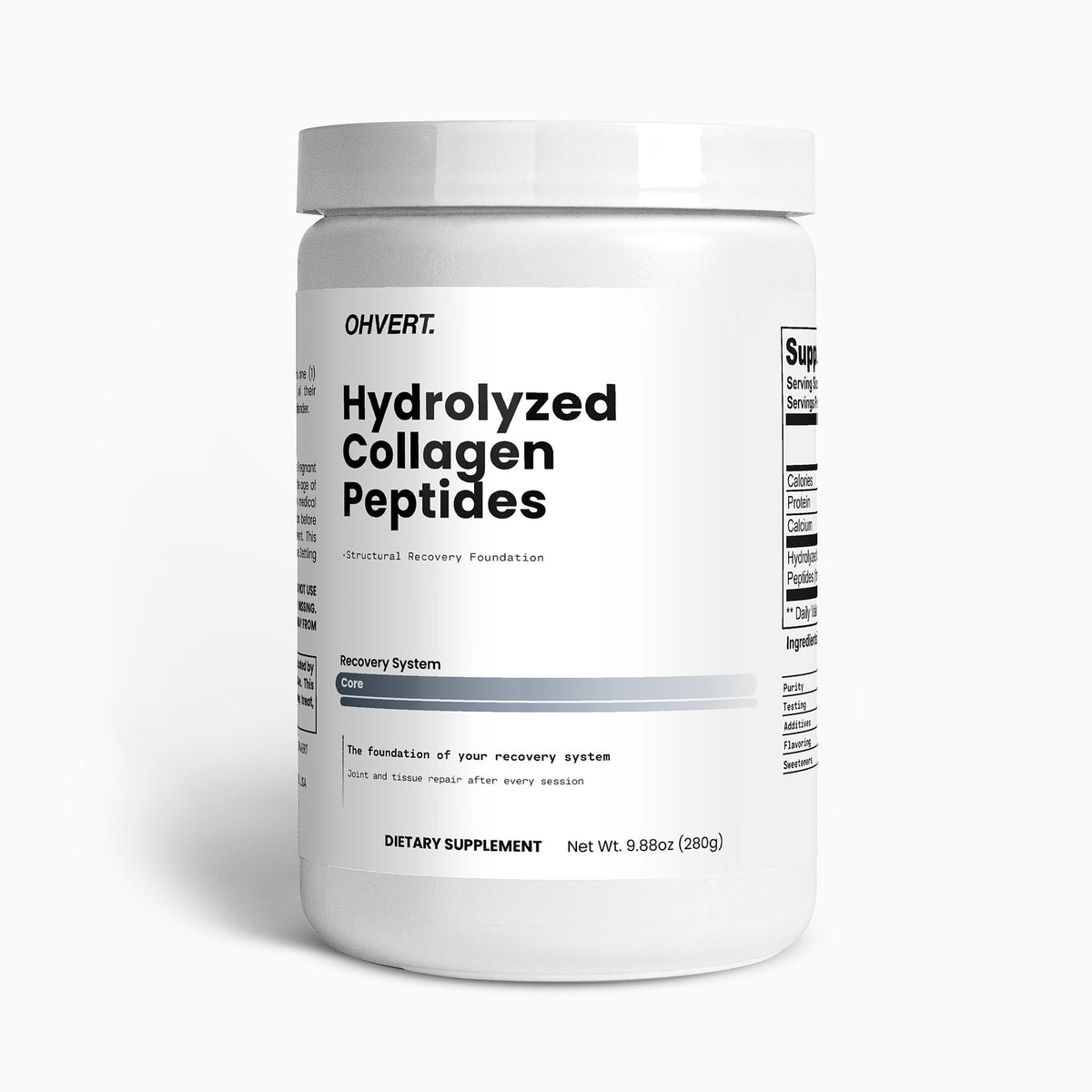 Recovery System Core Grass-Fed Hydrolyzed Collagen Peptides