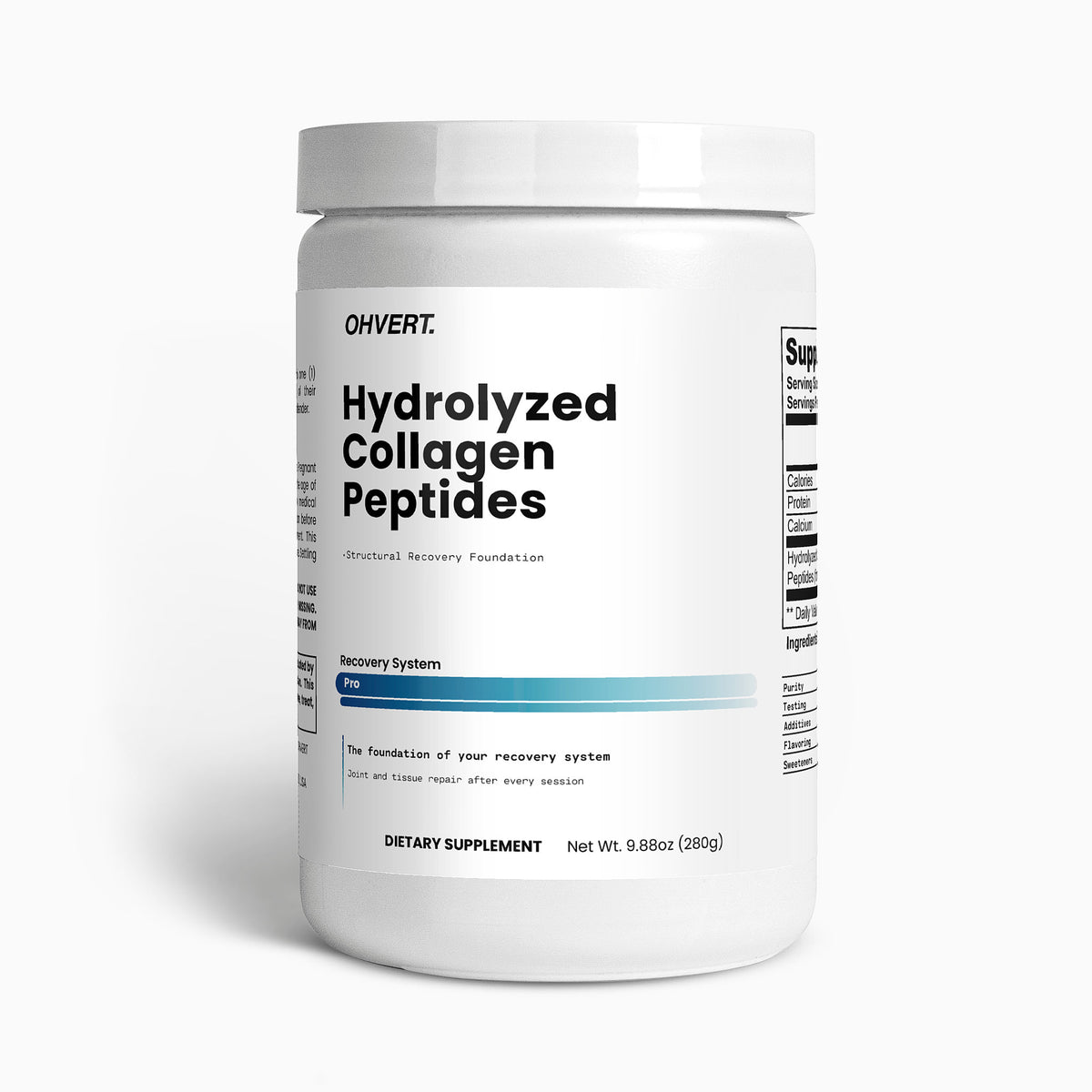 Recovery System Pro Grass-Fed Hydrolyzed Collagen Peptides