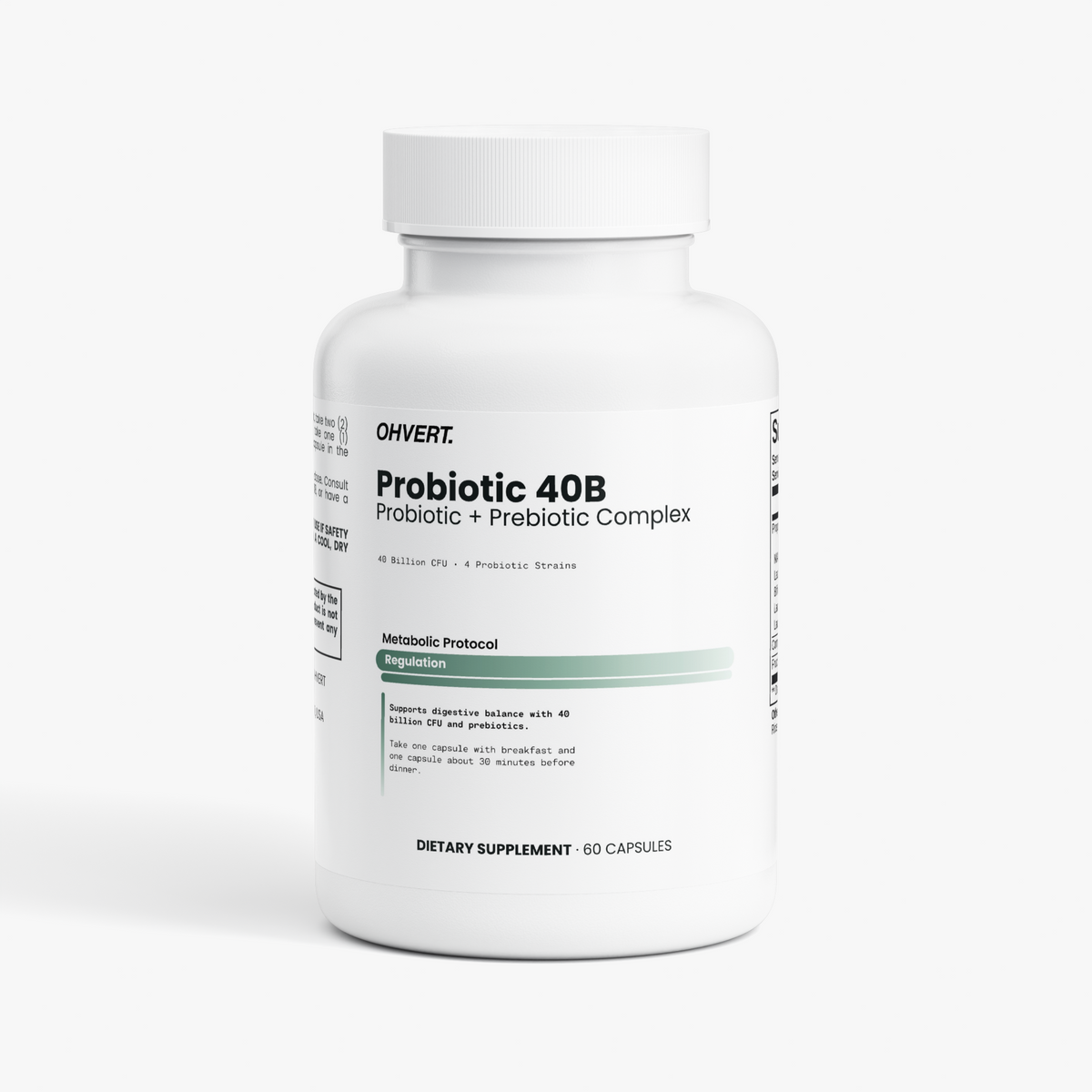 OHVERT Probiotic 40B - Regulation