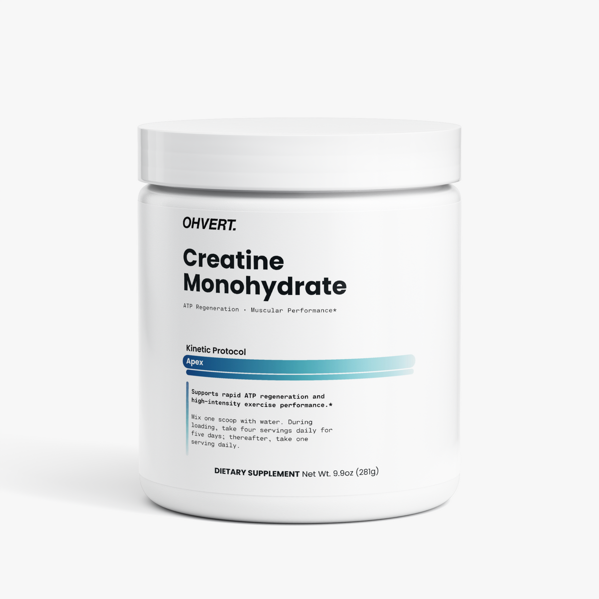 OHVERT Creatine Monohydrate Apex
